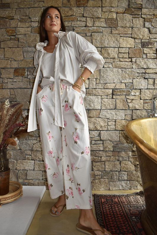 Garden Party Magic Barrel Pant Stone